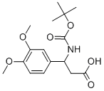 3-TERT-BUTOXYCARBONYLAMINO-3-(3,4-DIMETHOXY-PHENYL)-PROPIONIC ACID