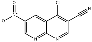 4-chloro-6-nitro-1,8-naphthyridine-3-carbonitrile