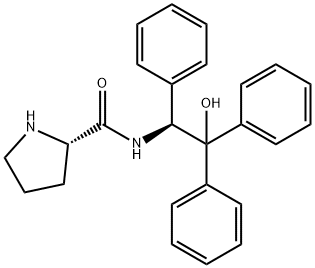 2-Pyrrolidinecarboxamide, N-[(1S)-2-hydroxy-1,2,2-triphenylethyl]-, (2S)-