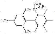 2-(Di-tert-butylphosphino)-3,4,5,6-tetramethyl-2',4',6'-triisopropyl-1,1'-biphenyl