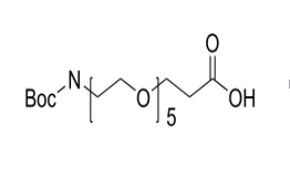 Boc-N-amido-PEG5-acid