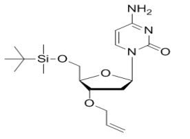 2'-Deoxy-5'-O-[(1,1-dimethylethyl)dimethylsilyl]3'-O-2-propen-1-yl-cytidine