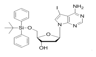 7-Deaza-2'-deoxy-5'-O-TBDPS-7-iodoadenosine
