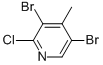 2-Chloro-3,5-dibromo-4-methylpyridine