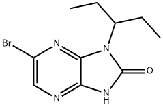 6-broMo-1-(pentan-3-yl)-1H-iMidazo[4,5-b]pyrazin-2-ol