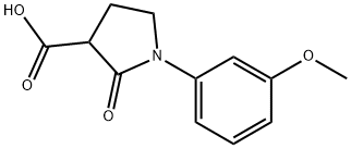 1-(3-methoxyphenyl)-2-oxopyrrolidine-3-carboxylic acid