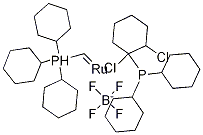 Dichloro(tricyclohexylphosphine)[(tricyclohexylphosphoranyl)methylidene]ruthenium(II) tetrafluoroborate
