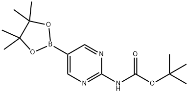 2-(TERT-BUTOXYCARBONYLAMINO)PYRIMIDINE-5-BORONIC ACID, PINACOL ESTER