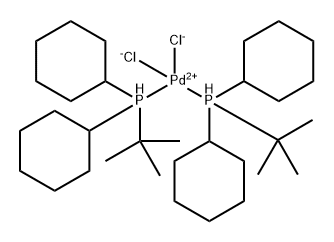 bis(tert-butyldicylcohexylphosphine)dichloropalladium(II)