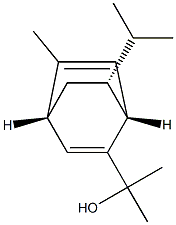 (1R,4R,7R)-7-Isopropyl-2-(1-hydroxy-1-methylethyl)-5-methylbicyclo[2.2.2]octa-2,5-diene
		
	