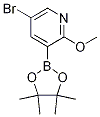 5-BROMO-2-METHOXY-3-(4,4,5,5-TETRAMETHYL-1,3,2-DIOXABOROLAN-2-YL)PYRIDINE
