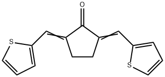 Cyclopentanone, 2,5-bis(2-thienylmethylene)-