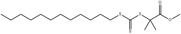 Methyl 2-(dodecylthiocarbonothioylthio)-2-methylpropionate
		
	
