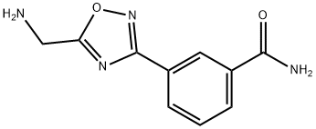 3-[5-(aminomethyl)-1,2,4-oxadiazol-3-yl]benzamide hydrochloride