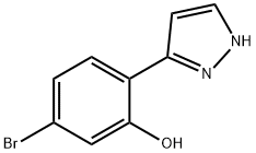 5-Bromo-2-(1H-pyrazol-3-yl)phenol