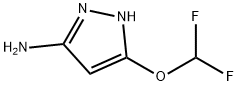 1H-Pyrazol-3-aMine, 5-(difluoroMethoxy)-