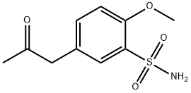 5-Acetonyl-2-methoxybenzene sulfonamide