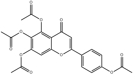 4',5,6,7-Tetrahydroxyflavone tetraacetate