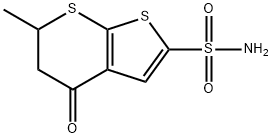 6-Methyl-4-oxo-5,6-dihydro-4H-thieno[2,3-b]thiopyran-2-sulfonamide 