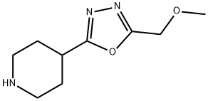 Piperidine, 4-[5-(MethoxyMethyl)-1,3,4-oxadiazol-2-yl]-