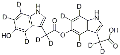 5-Hydroxyindole-4,6,7-d3-3-acetic--d2 Acid  5-Hydroxyindole-4,6,7-d3-3-acetic-2,2-d2 Acid