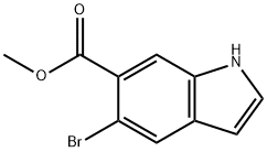 methyl 5-bromo-1H-indole-6-carboxylate