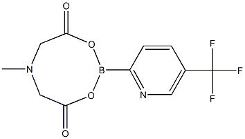 6-methyl-2-(5-(trifluoromethyl)pyridin-2-yl)-1,3,6,2-dioxazaborocane-4,8-dione