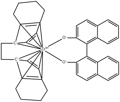 (R,R)-ETHYLENEBIS-(4,5,6,7-TETRAHYDRO-1-INDENYL)-ZIRCONIUM(IV)-(R)-(1,1'-BINAPHTHYL-2)