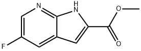 methyl 5-fluoro-1H-pyrrolo[2,3-b]pyridine-2-carboxylate