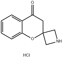3',4'-dihydrospiro[azetidine-3,2'-[1]benzopyran]-
4'-one hydrochloride