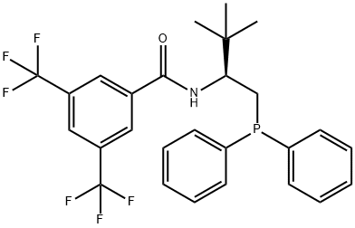 (S)-N-(1-(diphenylphosphino)-3,3-dimethylbutan-2-yl)-3,5-bis(trifluoromethyl)benzamide