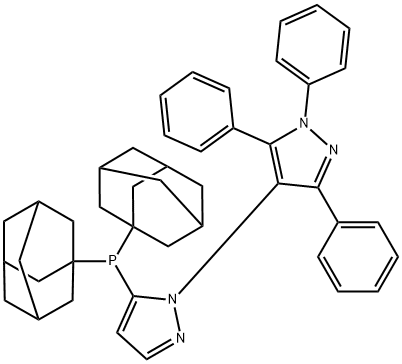 5-(Di(adamantan-1-yl)phosphino)-1',3',5'-triphenyl-1'H-1,4'-bipyrazole