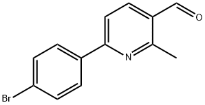 6-(4-Bromophenyl)-2-methylpyridine-3-carbaldehyde
