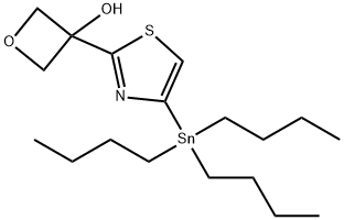 3-(4-(Tributylstannyl)thiazol-2-yl)oxetan-3-ol