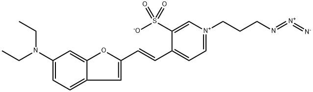 1-(3-Azidopropyl)-4-{2-[6-(diethylamino)-2-benzofuranyl]ethenyl}-3-sulfo-pyridinium inner salt