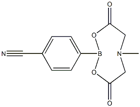 4-(6-Methyl-4,8-dioxo-1,3,6,2-dioxazaborocan-2-yl)benzonitrile