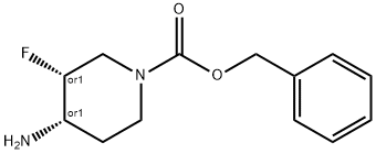 cis-1-Cbz-4-aMino-3-fluoropiperidine