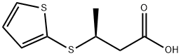 (3S)-3-(2-thienylthio)butanoic acid