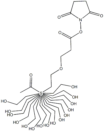 dPEG(R)12-SATA (S-acetyl-dPEG(R)12-NHS ester)