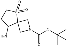 tert-Butyl 8-amino-5-thia-2-azaspiro[3.4]octane-2-carboxylate 5,5-dioxide