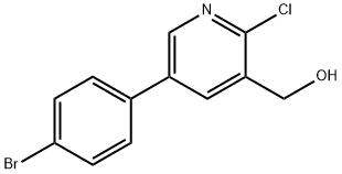  (5-(4-Bromophenyl)-2-chloropyridin-3-yl)methanol