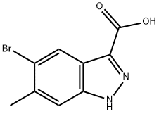 5-Bromo-6-methyl-1H-indazole-3-carboxylic acid