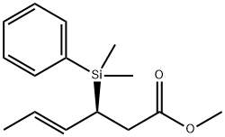 (3S,4E)-Methyl 3-(dimethylphenylsilyl)-4-hexenoate