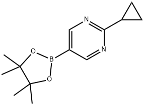 2-cyclopropyl-5-(4,4,5,5-tetraMethyl-1,3,2-dioxaborolan-2-yl)pyriMidine