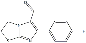 6-(4-fluorophenyl)-2,3-dihydroimidazo[2,1-b][1,3]thiazole-5-carbaldehyde