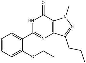 5-(2-ETHOXYPHENYL)-1-METHYL-3-N-PROPYL-1,6-DIHYDRO-7H-PYRAZOLO[4,3-D]-7-PYRIMIDINONE