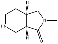 (3aR,7aR)-2-methyl-octahydro-1H-pyrrolo[3,4-c]pyridin-3-one