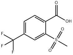 2-METHYLSULFONYL-4-TRIFLUOROMETHYL BENZOIC ACID