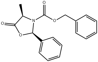 (2R,4R)-3-Benzyloxycarbonyl-4-methyl-2-phenyl-1,3-oxazolidin-5-one