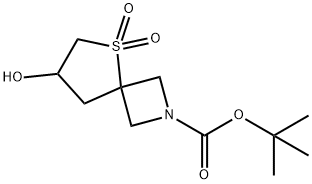 7-Hydroxy-5-thia-2-azaspiro[3.4]octane-2-carboxylic acid-5,5-dioxide 1,1-dimethylethyl ester
